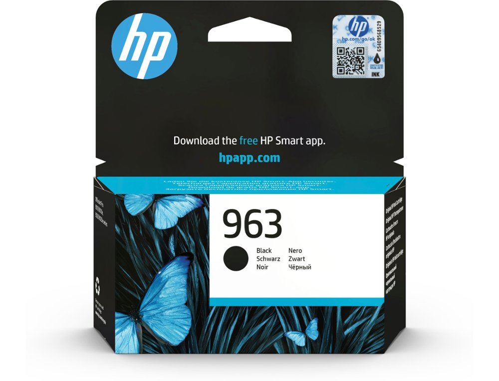 INK-JET HP 963 OFFICEJET PRO 9010 / 9020 / 9022 / 9023 / 9025 NEGRO 1000 PAGINAS