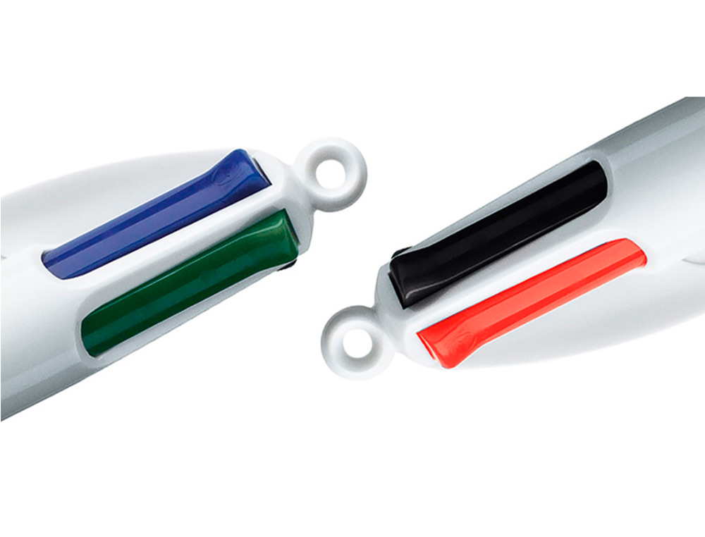 BOLIGRAFO BIC CUATRO COLORES SHINE MORADO PUNTA DE 1 MM