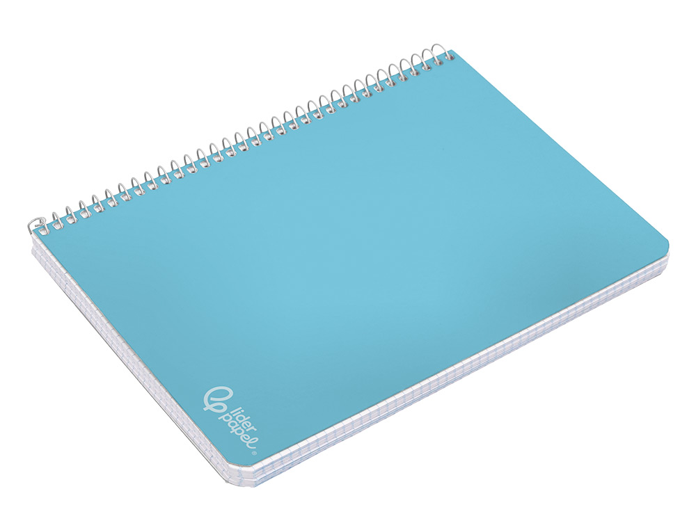 CUADERNO ESPIRAL LIDERPAPEL A4 WITTY TAPA DURA 80H 90GR RAYADO MONTESSORI 3,5MM COLORES SURTIDOS