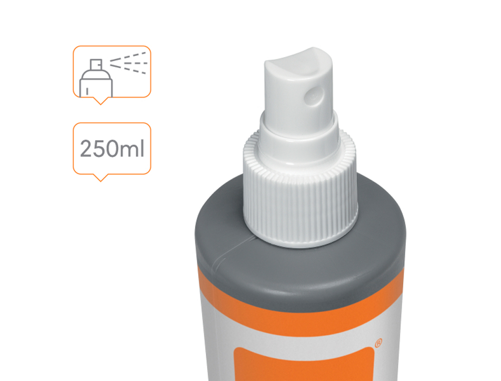 SPRAY NOBO LIMPIADOR DE PIZARRAS BLANCAS ECOLOGICO BOTE DE 250 ML