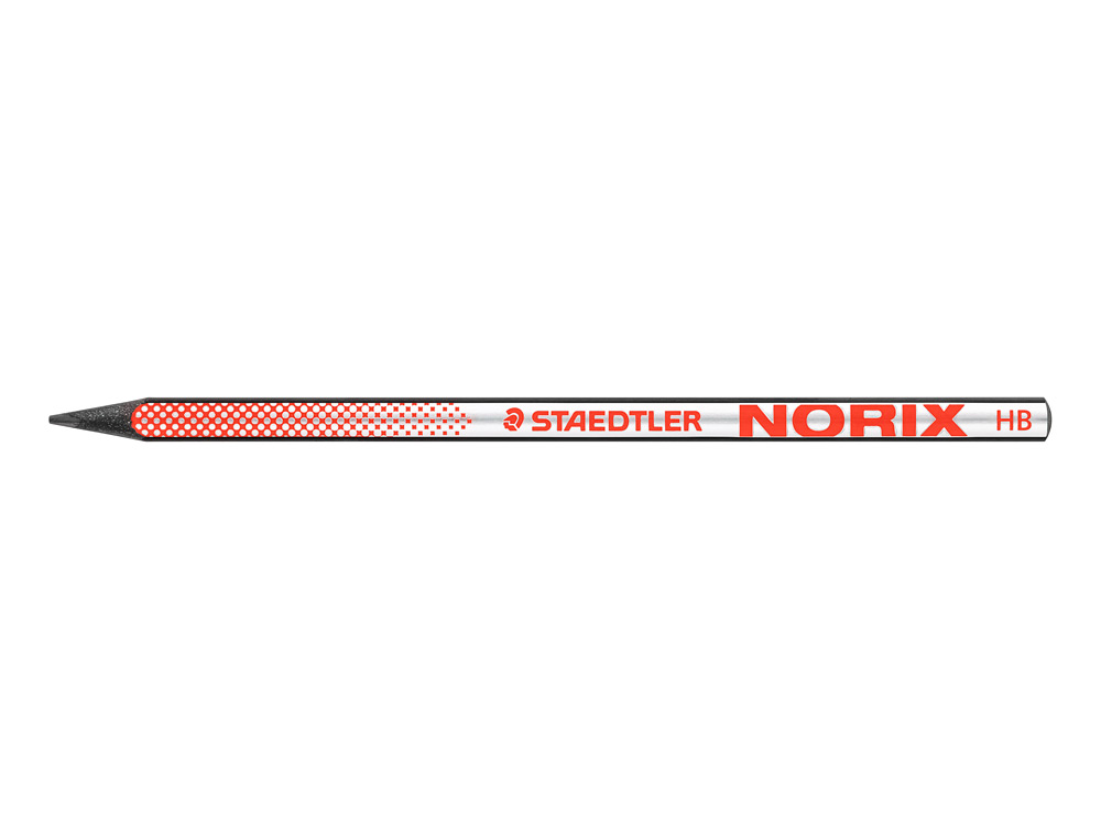 LAPICES DE GRAFITO STAEDTLER NORIX CON FORMA INTELIGENTE HB BLISTER DE 3 UNIDADES COLORES SURTIDOS