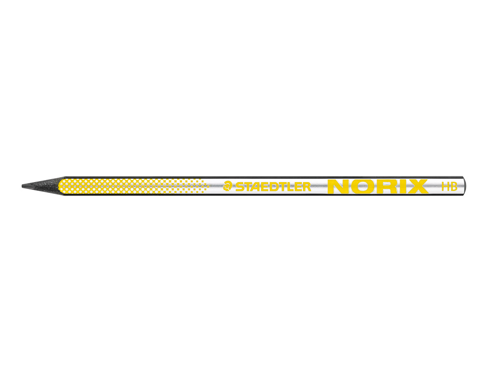LAPICES DE GRAFITO STAEDTLER NORIX CON FORMA INTELIGENTE HB BLISTER DE 3 UNIDADES COLORES SURTIDOS