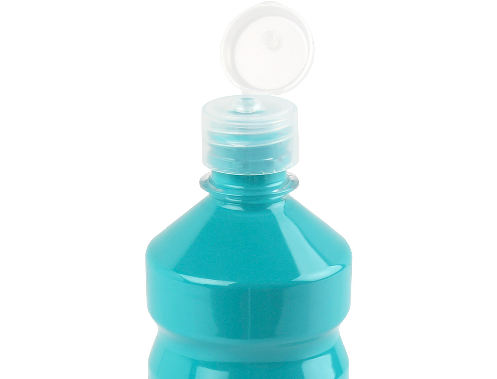 TEMPERA LIQUIDA LIDERPAPEL ESCOLAR 500 ML TURQUESA