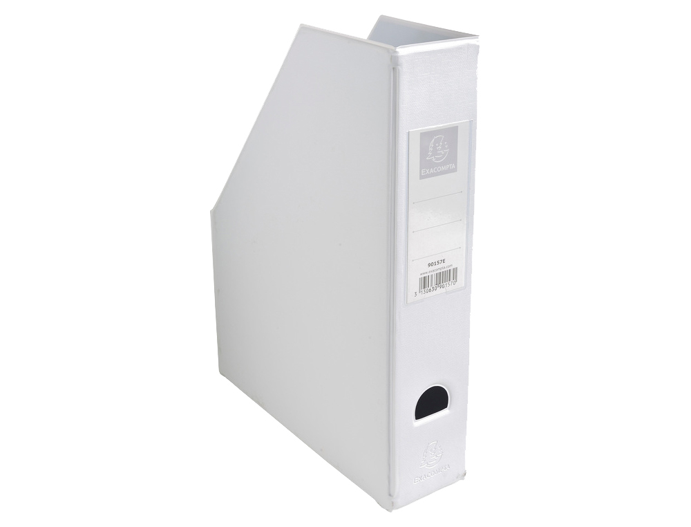 REVISTERO EXACOMPTA PVC LOMO 70 MM COLOR BLANCO 230X310X70 MM