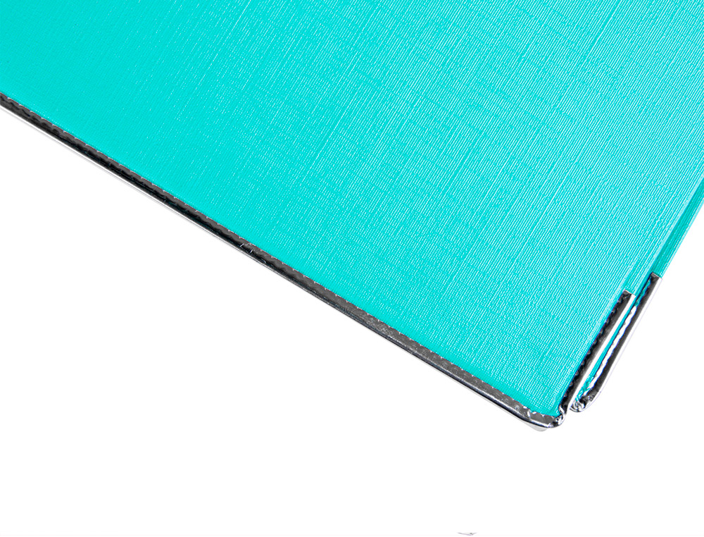 ARCHIVADOR DE PALANCA LIDERPAPEL FOLIO DOCUMENTA FORRADO PVC CON RADO LOMO 75 MM VERDE CLARO COMPRESOR