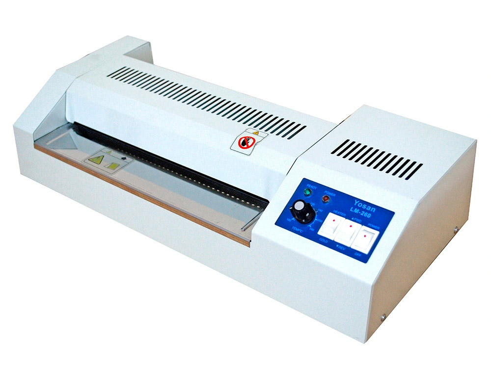 PLASTIFICADORA YOSAN LM340 PROFESIONAL DIN A3 ANCHO MAXIMO 340 MM 2 RODILLOS HASTA 175 MICRAS